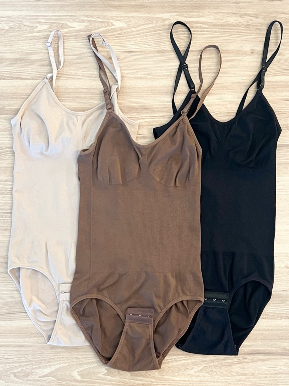 New Women’s 3 Piece Tummy Control Shapewear Bodysuits